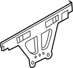 96220AC700 - Body: License Frame for Infiniti Image