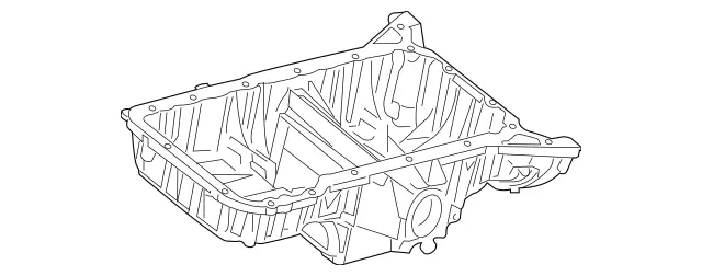 651010022864 - Engine: Oil Pan for Mercedes-Benz Image
