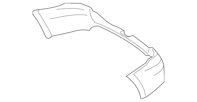 16488505389999 - Body: Bumper Cover for Mercedes-Benz Image