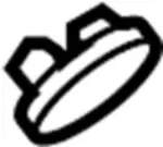 76998CG000 - Body: Center Pillar Trim Cap for INFINITI: FX35, FX45 Image