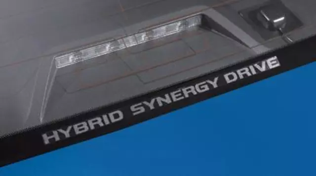 PT74700072 - : Graphics, Window, Hybrid Synergy Drive Logo for Toyota: Camry, Highlander, Prius, Prius V Image