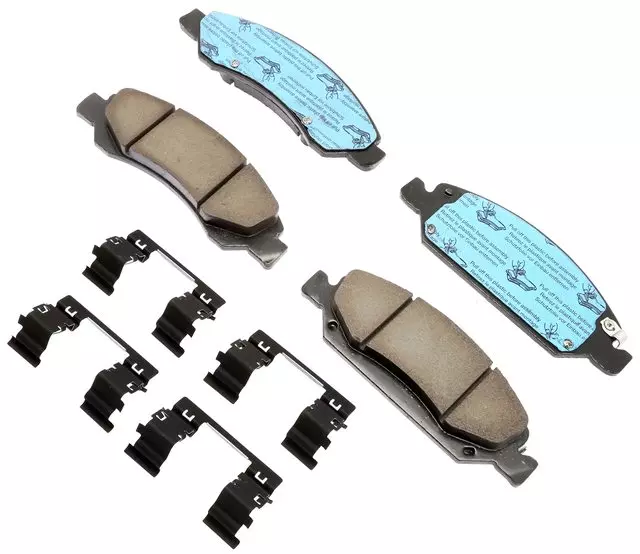 17D1367ACHF1 - : Front Disc Brake Pad Kit for ACDelco Image
