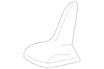 2218205975649999 - Electrical: Antenna for Mercedes-Benz Image
