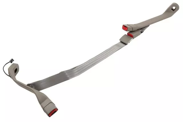 88894558 - : Part# 88894558 Pewter Front Center Seat Belt with Buckle for Chevrolet: Lumina, Monte Carlo Image