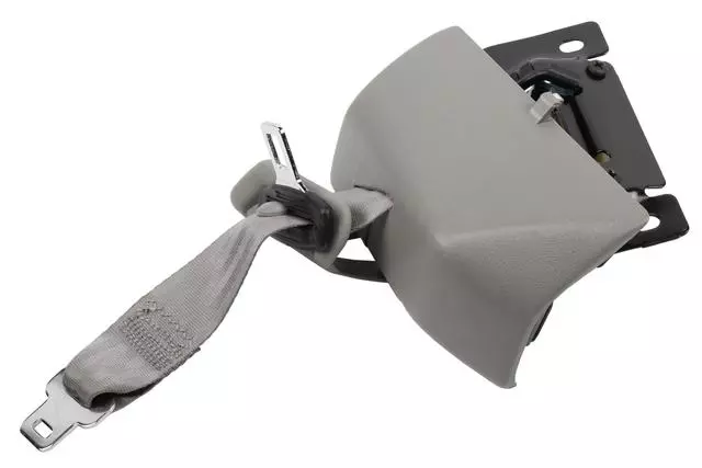 Gray 3rd Row Passenger Side Seat Belt with Retractor - GM (12386174)
