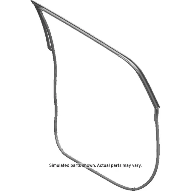 84741676 - Body: Door Weather-strip for Chevrolet: Silverado 1500, Silverado 1500 LTD | GMC: Sierra 1500, Sierra 1500 Limited Image