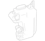2318690100 - : Washer Fluid Reservoir for Mercedes-Benz Image