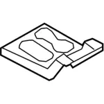 8L2Z78045A76DB - Body: Top Finish Panel for Ford: Explorer | Mercury: Mountaineer Image