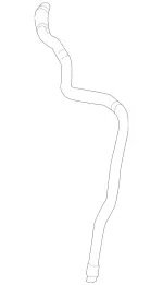 1562381482 - : Molded Hose for Mercedes-Benz Image
