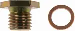 90165 - : Oil Drain Plug Standard M12-1.50, Head Size 17Mm W/6Mm Countersunk Hex for Dorman Image