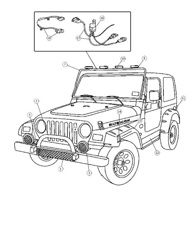 6036060AA - Mopar Accessories - Component Parts: Screw for Mopar Image