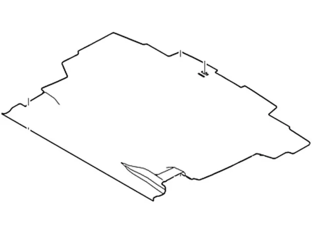 9E5Z5413046BA - Body: Trunk Mat for Ford Image