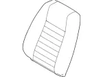 AR3Z7664417DB - Body: Seat Back Cover for Ford: Mustang Image