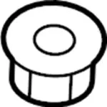 165571KC0B - Engine: Engine Cover Grommet for INFINITI: QX50, QX55, QX60 Image