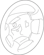 484305Y701 - : Steering Wheel for Infiniti Image