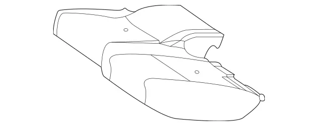 1679208912 - Rear Seat Bench: Padding, Rr Seat Cushion for Mercedes-Benz: GLS450, GLS580, GLS63 AMG, Maybach GLS600 Image image