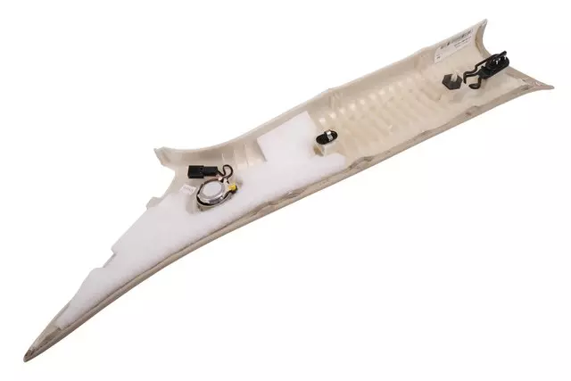 Light Neutral Passenger Side Windshield Garnish Molding - GM (90920744)