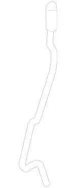 2227200293 - : Securing Rod for Mercedes-Benz: Maybach S550, Maybach S560, Maybach S600, Maybach S650, S450, S550, S550e, S560, S600, S63 AMG, S65 AMG Image