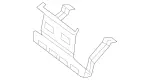 2468600614 - : Retaining Rail for Mercedes-Benz: B Electric Drive, B250e, CLA250, GLA250 Image