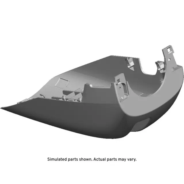 84710274 - Steering: Lower Column Cover for Chevrolet: Silverado 1500, Silverado 1500 LTD, Silverado 2500 HD, Silverado 3500 HD | GMC: Sierra 1500, Sierra 1500 Limited, Sierra 2500 HD, Sierra 3500 HD Image image