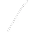 2116900498 - Covering and Lining: Seal for Mercedes-Benz: E320, E500, E55 AMG Image