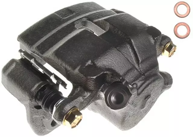 Front Driver Side Disc Brake Caliper Assembly (Friction Ready Non-Coated), Remanufactured - GM (19141288)