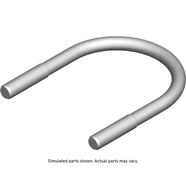 11612275 - : M10x1.5x35 Rear Suspension Stabilizer Shaft Insulator Clamp U-Bolt for Chevrolet: Silverado 3500, Silverado 3500 Classic, Silverado 3500 HD | GMC: Sierra 3500, Sierra 3500 Classic, Sierra 3500 HD Image