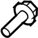 55226JA01D - Suspension: Track Bar Adjust Bolt for INFINITI: EX35, EX37, FX35, FX37, FX50, QX50, QX60, QX70 Image