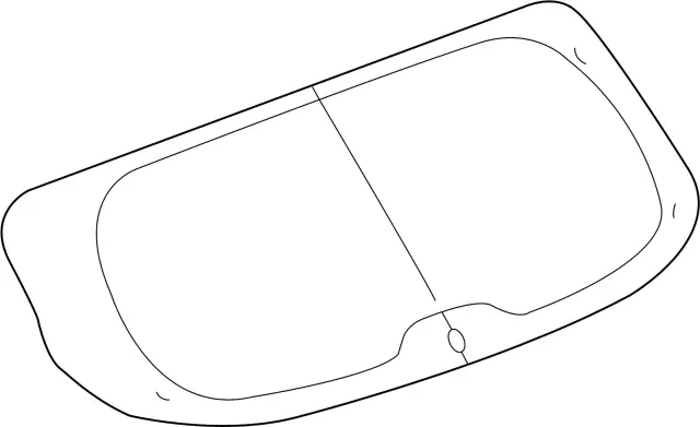 903123JA0A - Body: Lift Gate Glass for INFINITI: JX35, QX60 Image