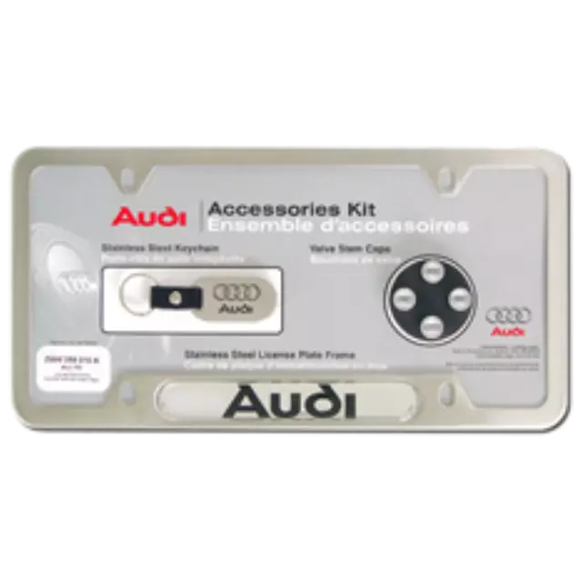 License Plate Frame Kit - Audi Sport Logo - Audi (ZAW-355-040-A)