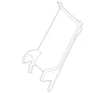 20597303893E29 - : Cover, Armrest for Mercedes-Benz Image