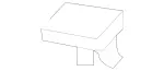 1638690308 - Attachment Parts: Cover for Mercedes-Benz Image