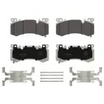 PPV2407 - : Police Pursuit Vehicle Front Disc Brake Pad Set for WAGNER BRAKE Image