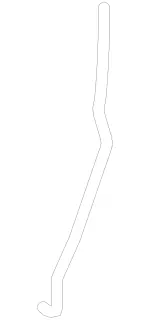 1667332039 - : Securing Rod for Mercedes-Benz: GLE300d, GLE350, GLE400, GLE550e, GLE63 AMG, ML250, ML350, ML400, ML550, ML63 AMG Image