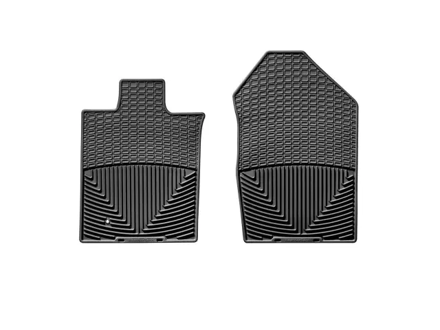 W97 - : Black All Weather Floor Mats for WeatherTech Image