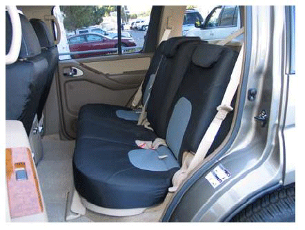 999N4XU003 - Interior: Seat Covers, Third Row for Nissan: Pathfinder Image