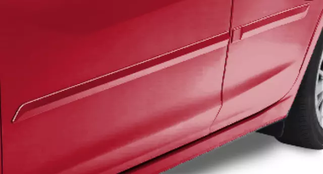 J101SFL502T2 - Exterior: Body Side Molding - Pure Red for Subaru: Crosstrek, Impreza Image