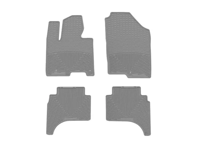 W374GRW623GR - Accessories: Front &amp; Rear Grey All Weather Floor Mats for WeatherTech Image