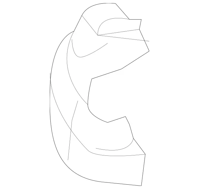 2136925900 - Trim and Lining: Absorber for Mercedes-Benz: E53 AMG, E63 AMG S Image image