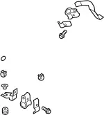 497101MA5A - Steering: Hose &amp; Tube Assembly for Infiniti Image