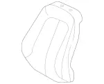 2159100916 - Driver Seat: Padding for Mercedes-Benz Image
