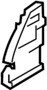 921841MA0A - HVAC: Side Seal for Infiniti Image