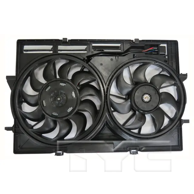624630 - Cooling Systems: TYC Dual Radiator and Condenser Fan Assembly for TYC Image