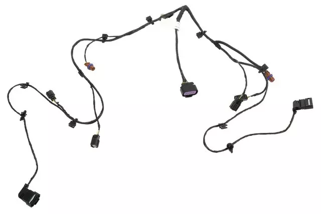 Rear License Plate Lamp and Object Sensor Wiring Harness - GM (23433194)