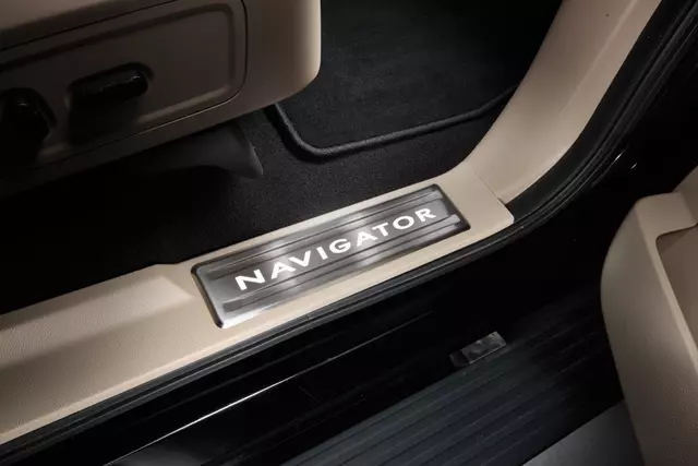 Illuminated Door Sills - Stainless Steel - Ford (8L7Z-78132A08-A)