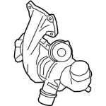 K2GZ6K682B - : Exhaust Manifold for Ford: Bronco Sport, Edge, Escape, Maverick | Lincoln: Corsair, Nautilus Image