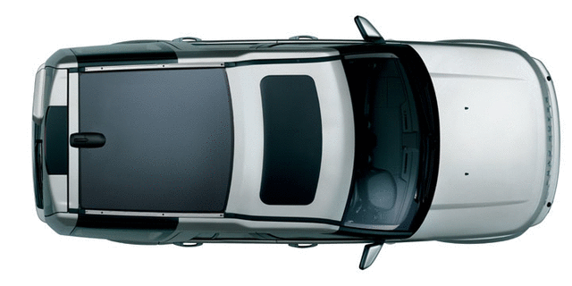 CAP500090 - : Short Roof Rail Kit - Bright Finish for Land-Rover Image