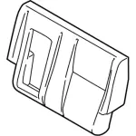 DT1Z1766601CB - Body: Seat Back Cover for Ford: Transit Connect Image