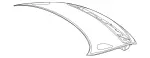 1907500800 - Trunk Lid: Trunk Lid for Mercedes-Benz Image