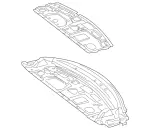 1176400414 - Rear End: Crossmember for Mercedes-Benz: CLA250 Image